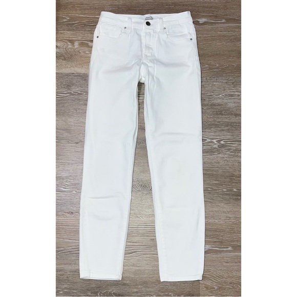 🆕 J Brand 835 Mid-Rise Capri in Blanc / Size: 25 - Picture 8 of 12